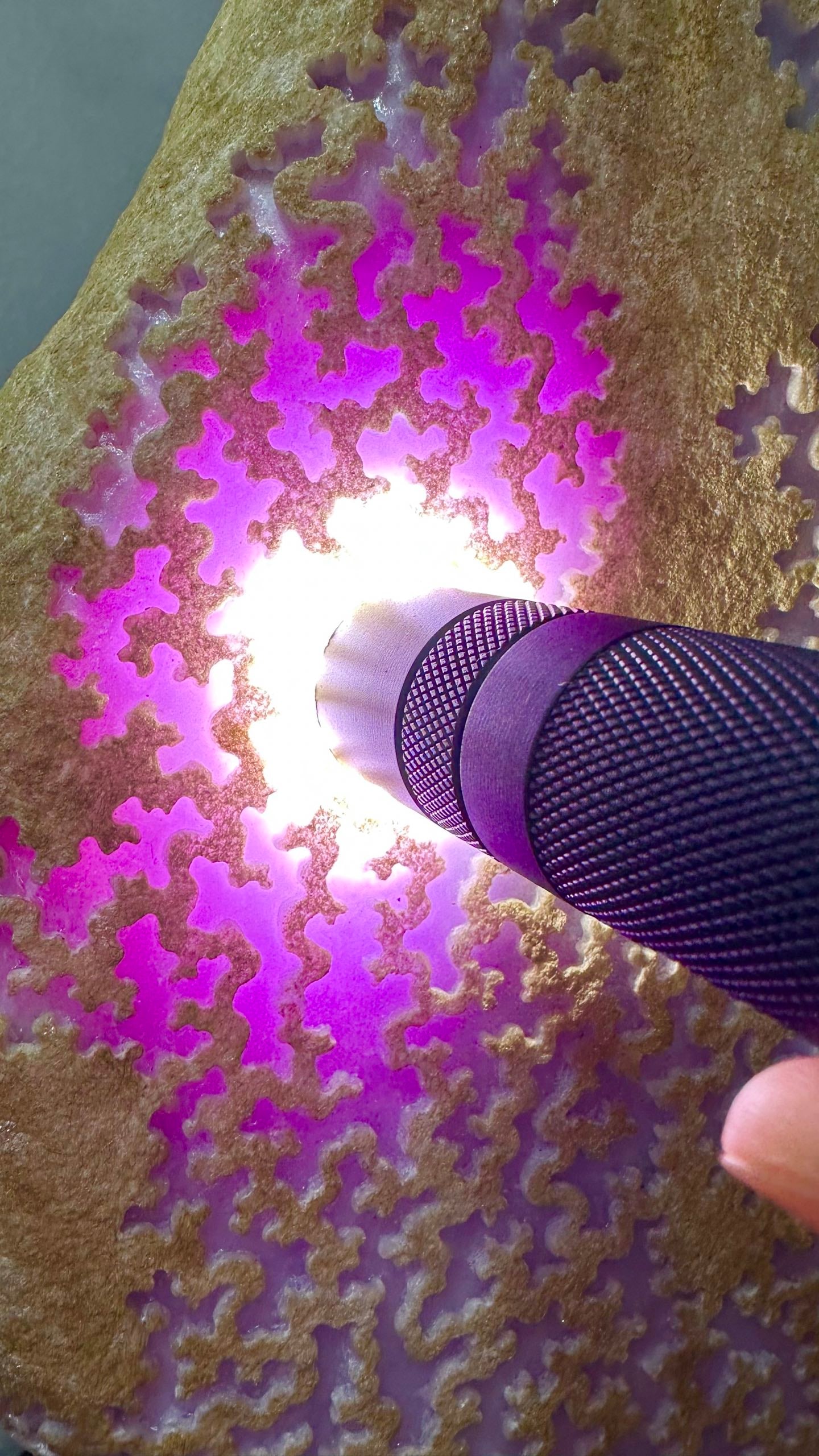 Violet Jadeite Rough Stone - 4