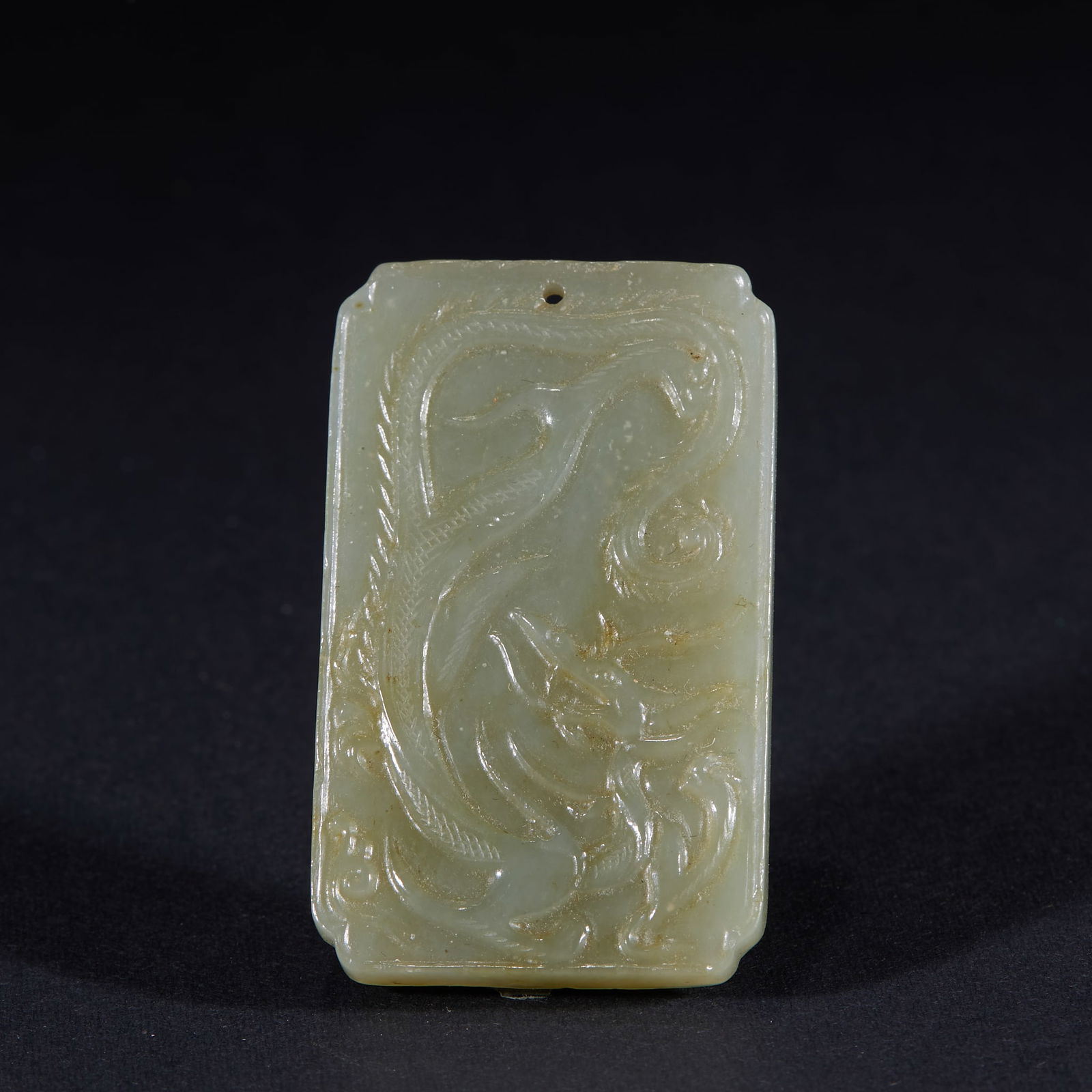 Hetian Jade Dragon Pendant (1 of 5)