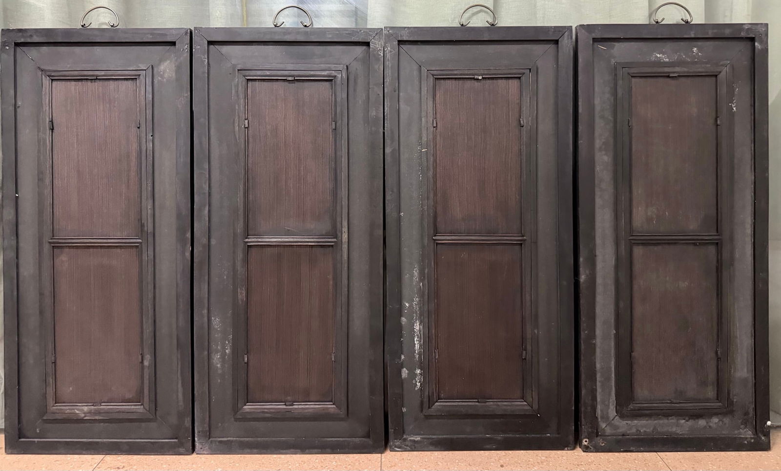 Four-Panel Landscape Screen by Pu Ru - 20