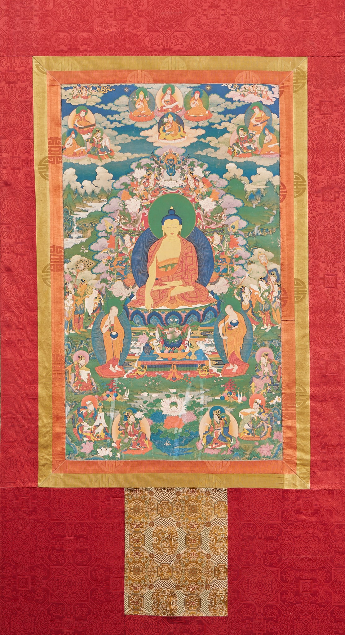 Thangka of Sakyamuni Buddha (1 of 6)
