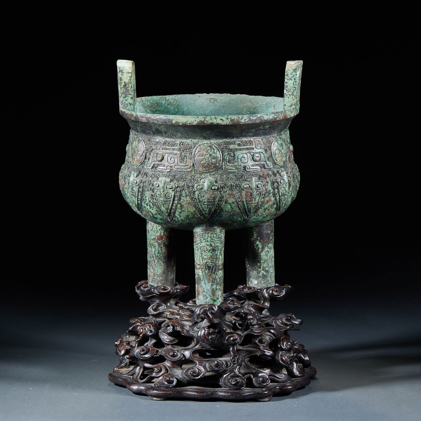 Pre-Ming Bronze Tripod Censer (1 of 11)