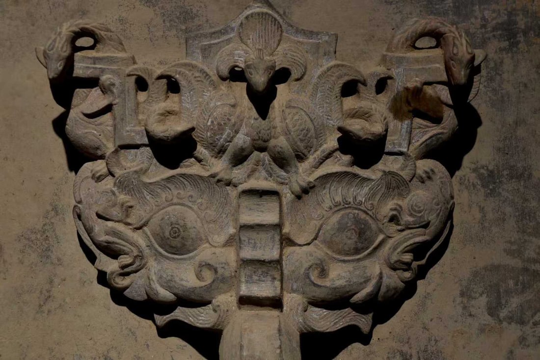 Han Dynasty Bluestone Door Ring Base - 4