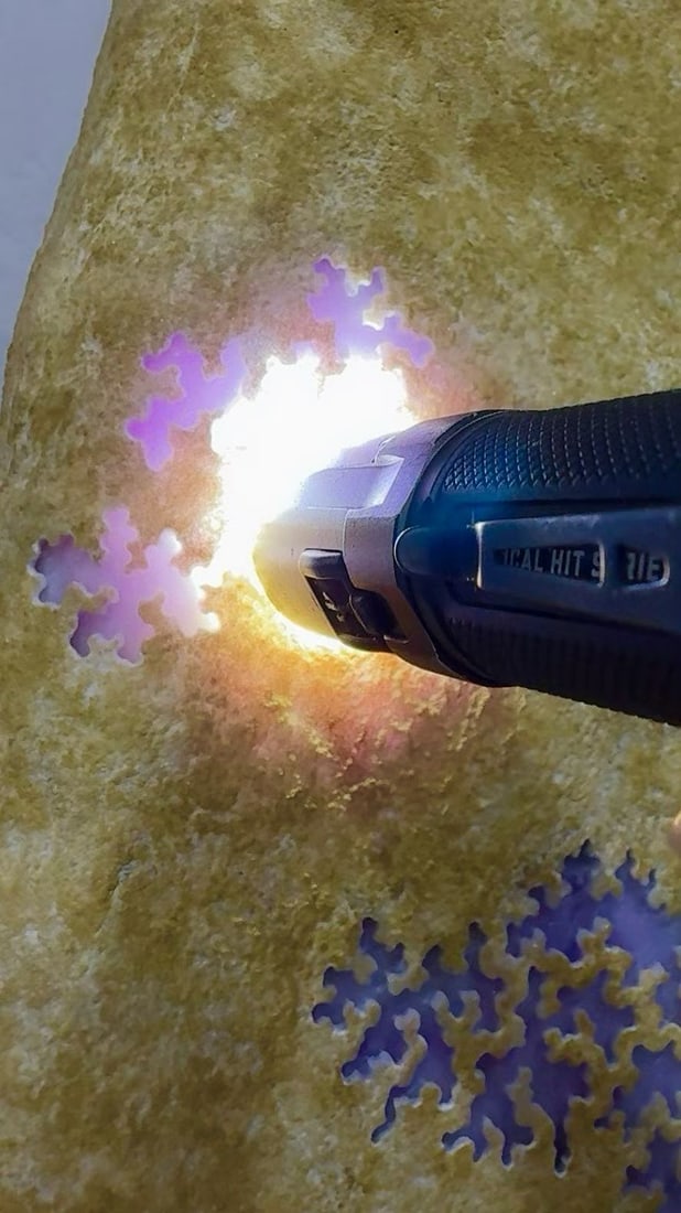 Violet Jadeite Rough Stone - 7