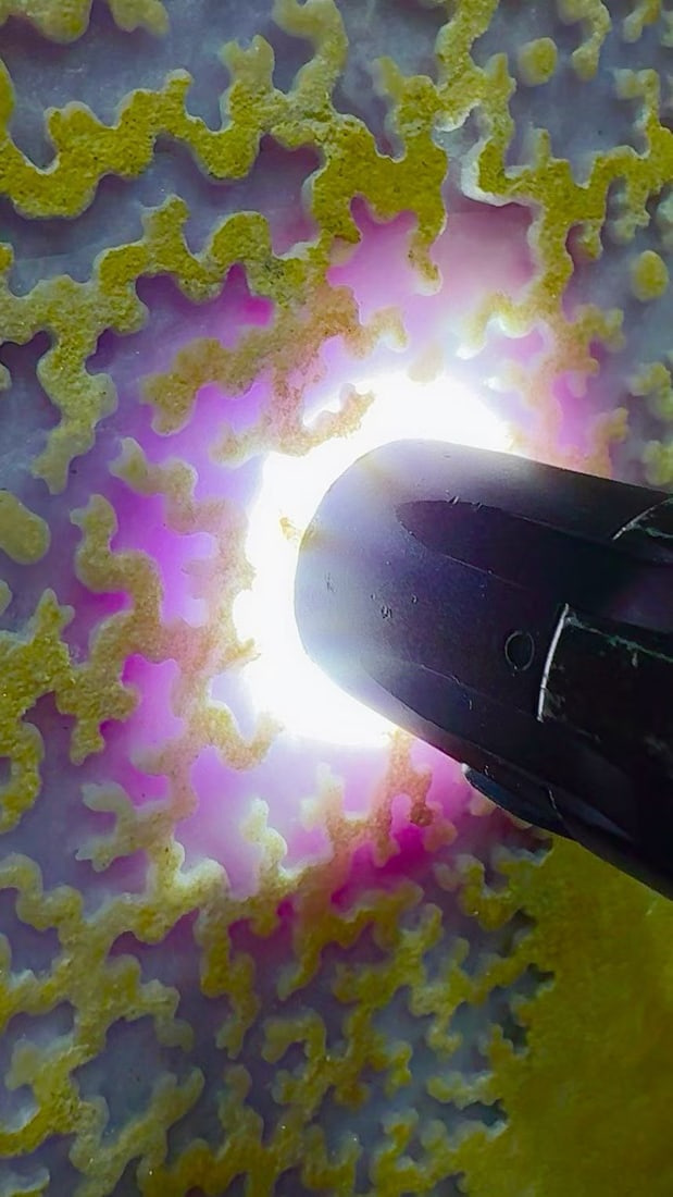 Violet Jadeite Rough Stone - 4