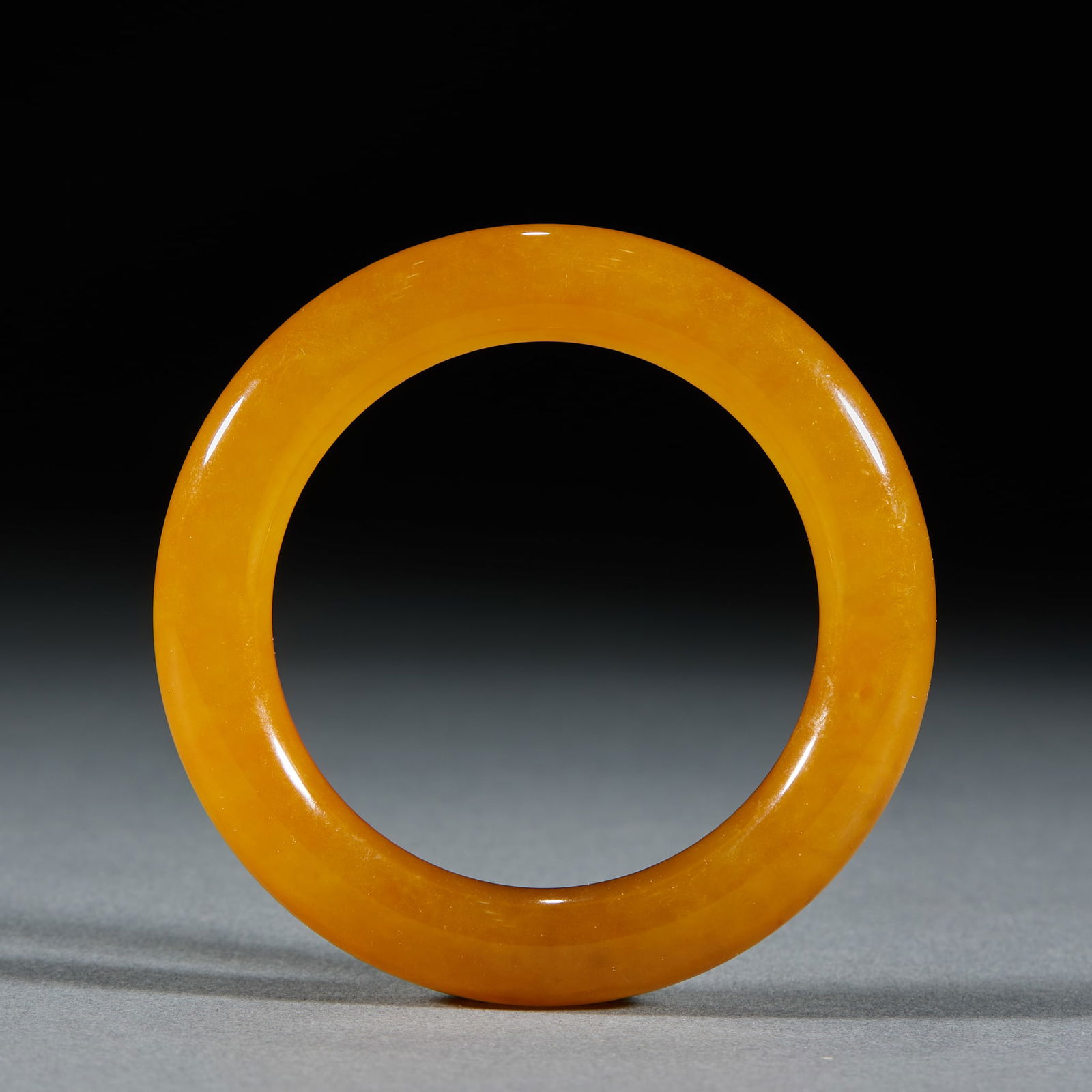Yellow Jadeite Bangle - 3