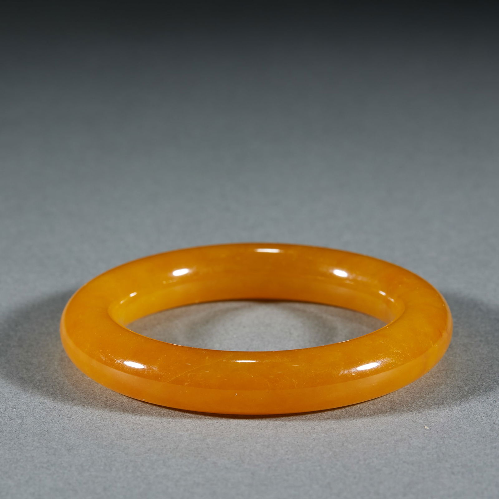 Yellow Jadeite Bangle - 4