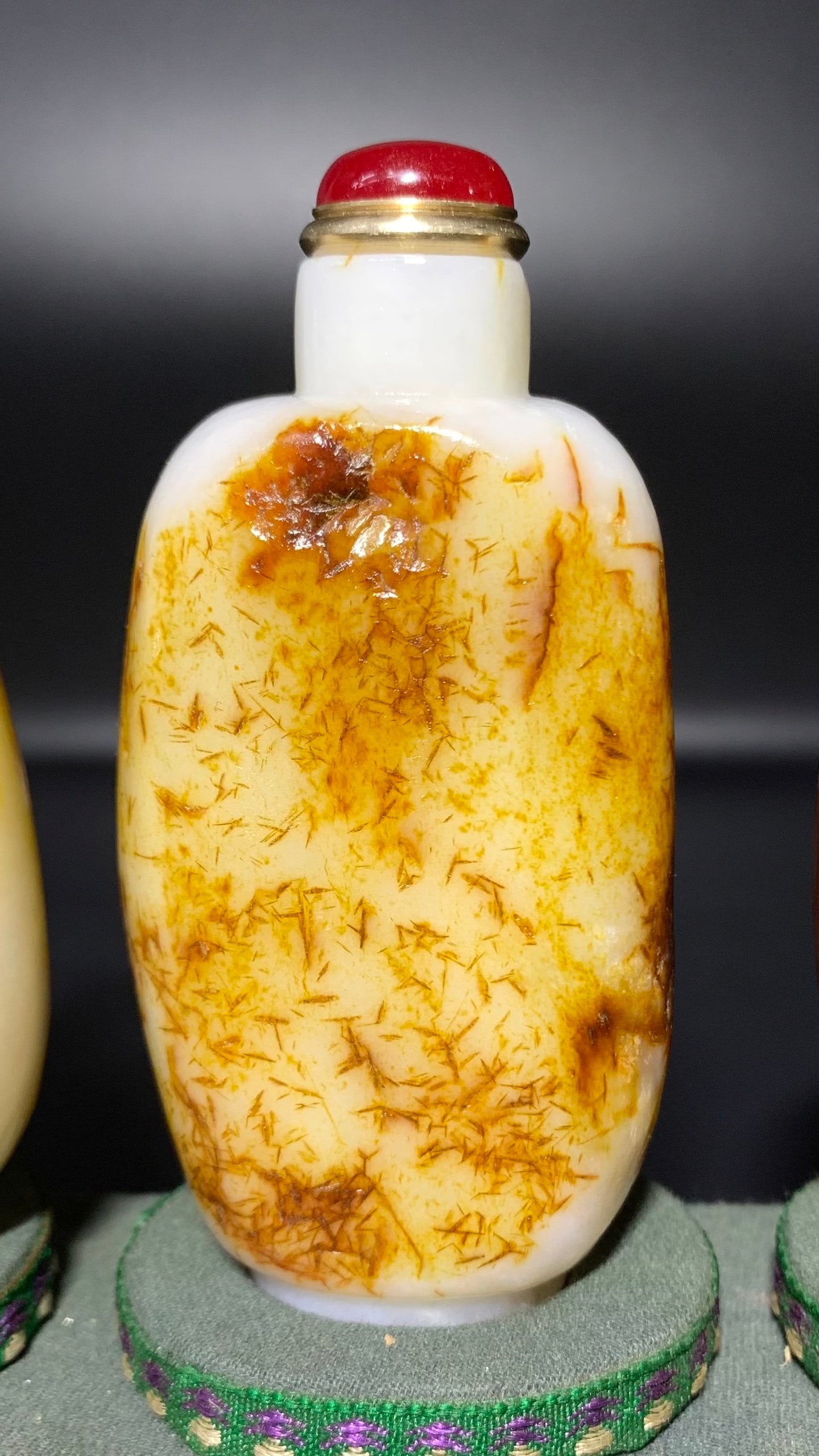 Hetian Jade Snuff Bottle - 7