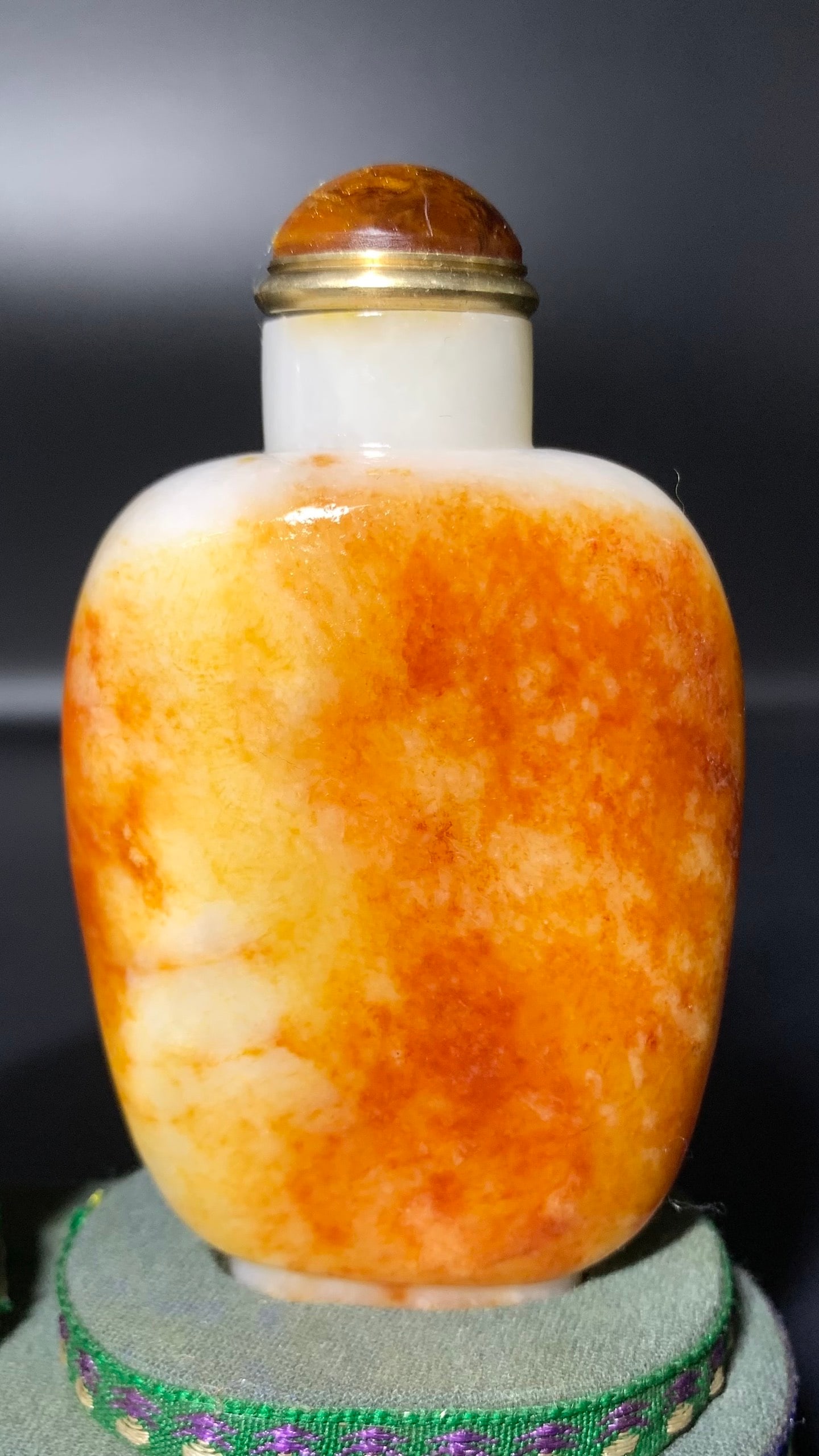 Hetian Jade Snuff Bottle - 9