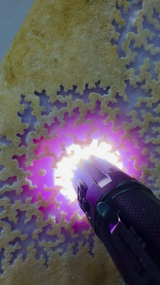 Violet Jadeite Rough Stone - 4