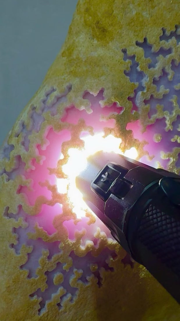 Violet Jadeite Rough Stone - 6