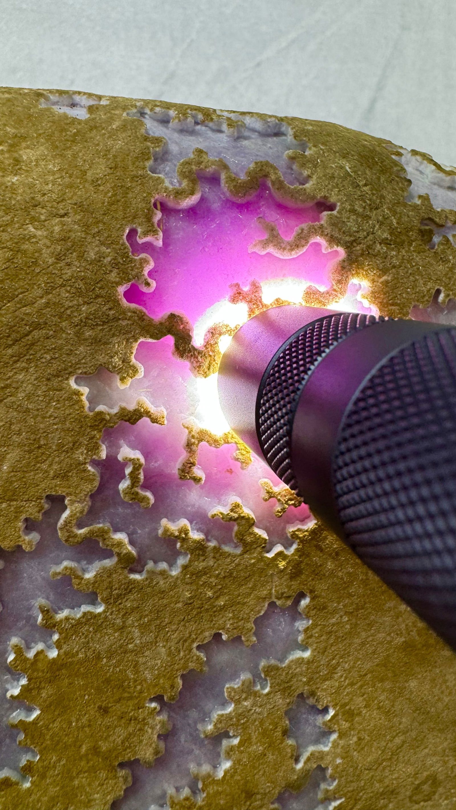 Violet Jadeite Rough Stone - 5