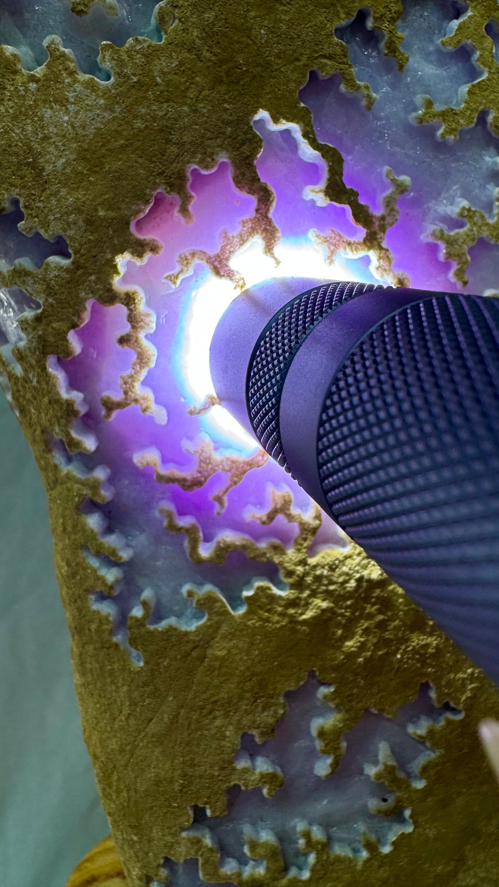 Violet Jadeite Rough Stone - 6