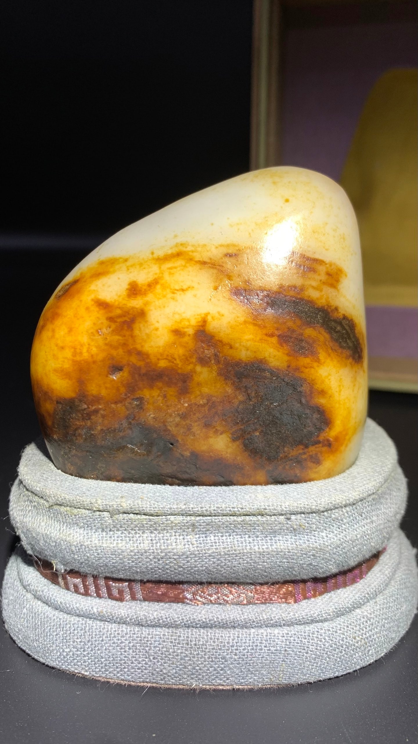 Violet Jadeite Rough Stone - 6