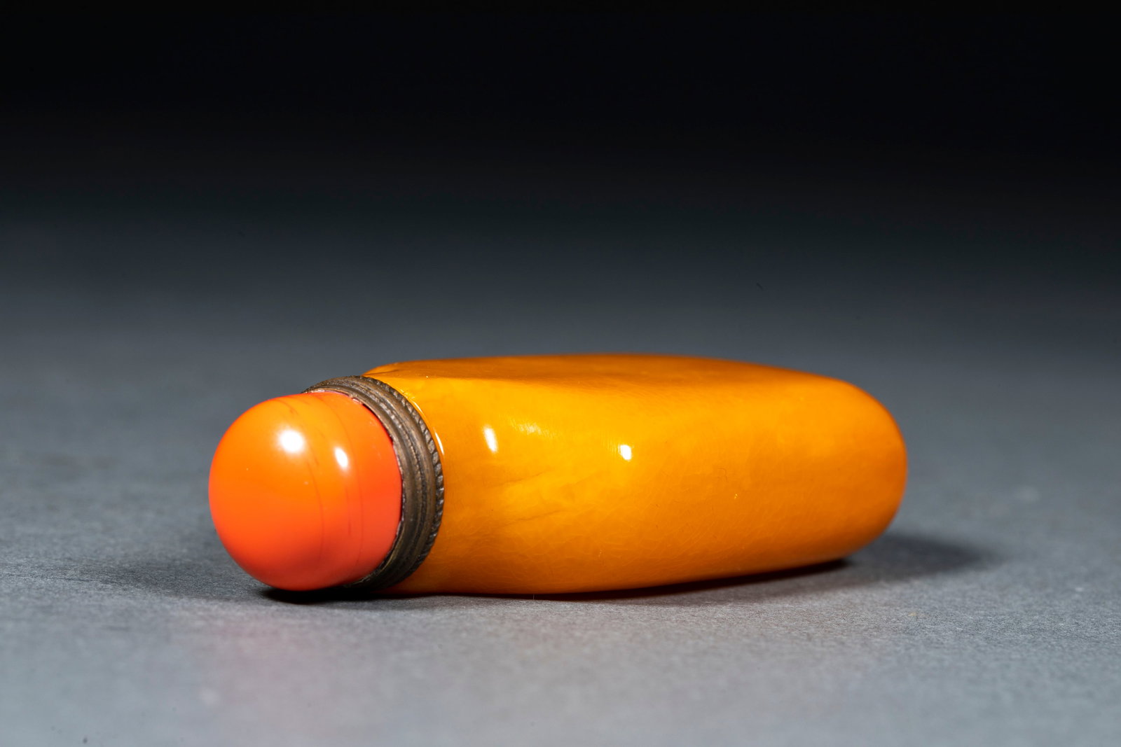 Amber Snuff Bottle - 7