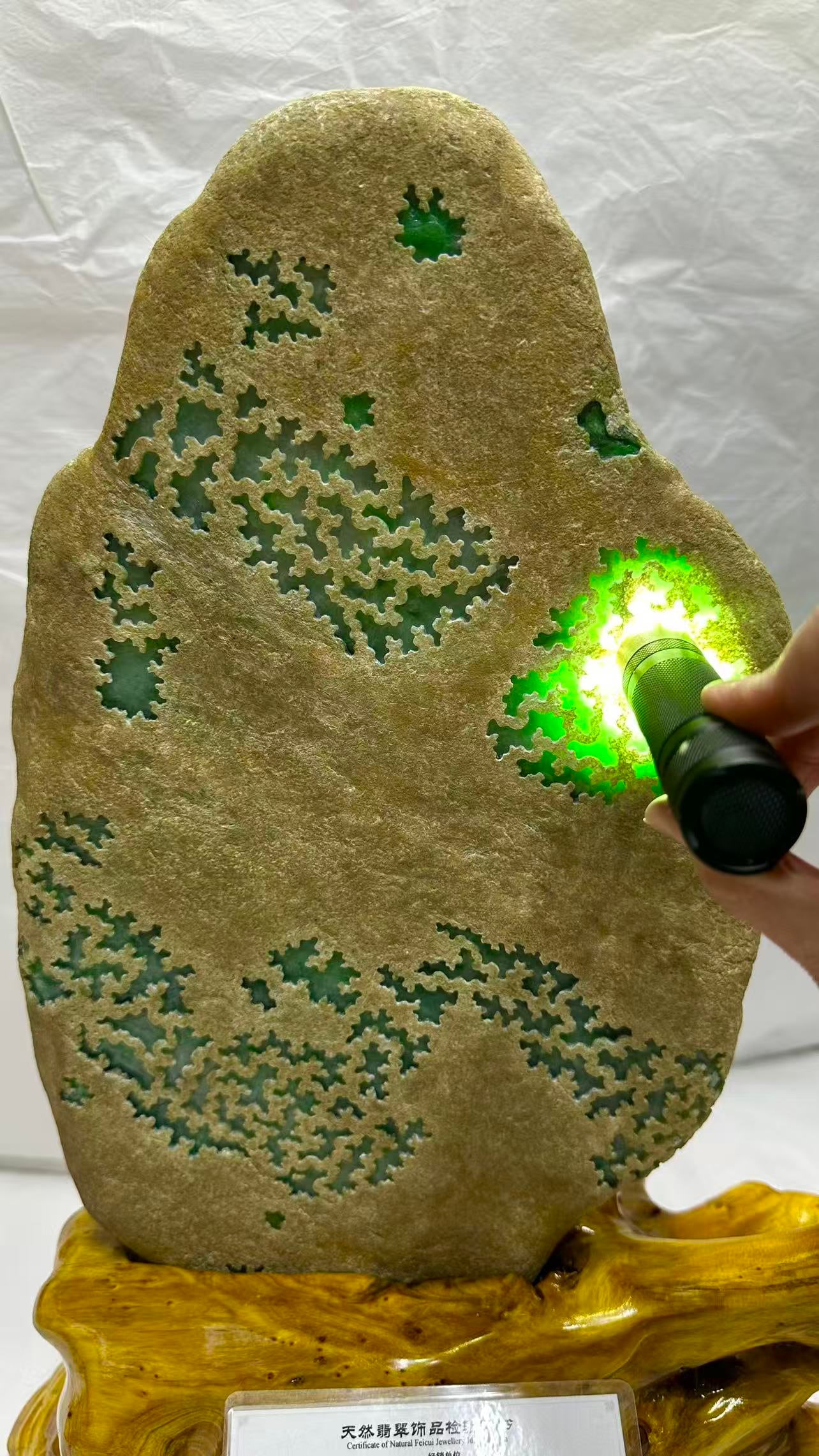 High-ice jadeite rough stone - 2