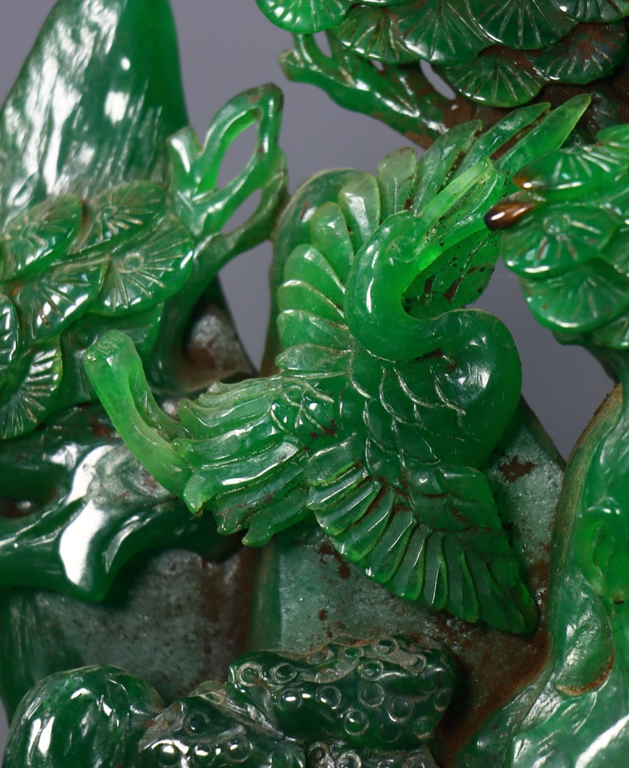 Jadeite Mountain Ornament - 7