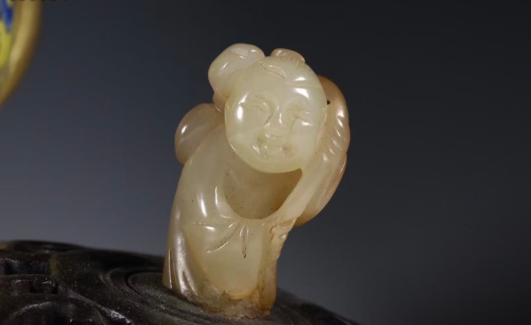 Qianlong Famille Rose Yellow Ground Chi Dragon Through Flower Five Blessings Longevity Incense - 4