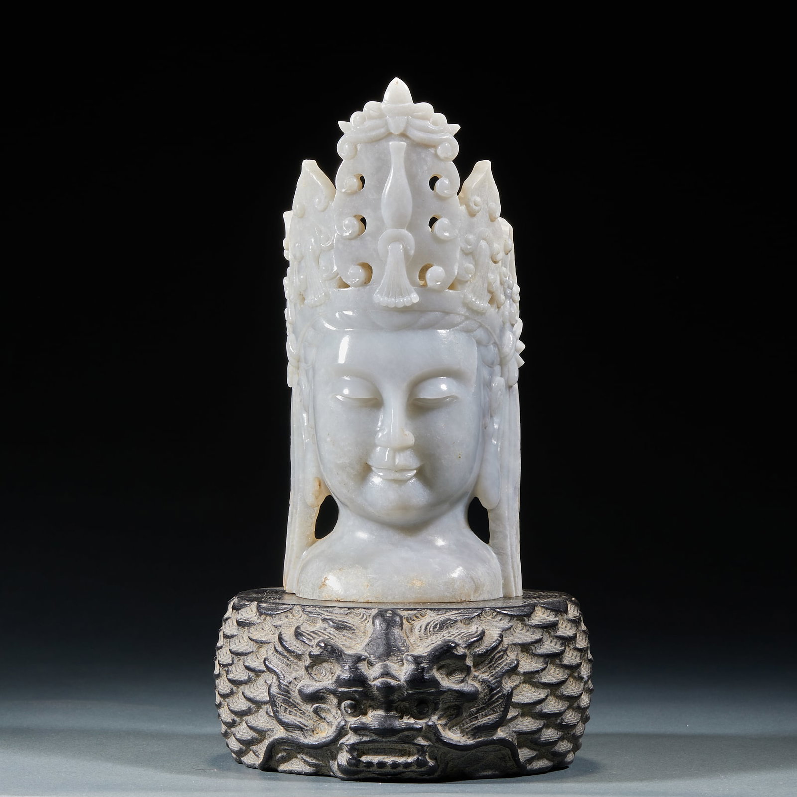 Hetian Jade Guanyin Head (1 of 7)
