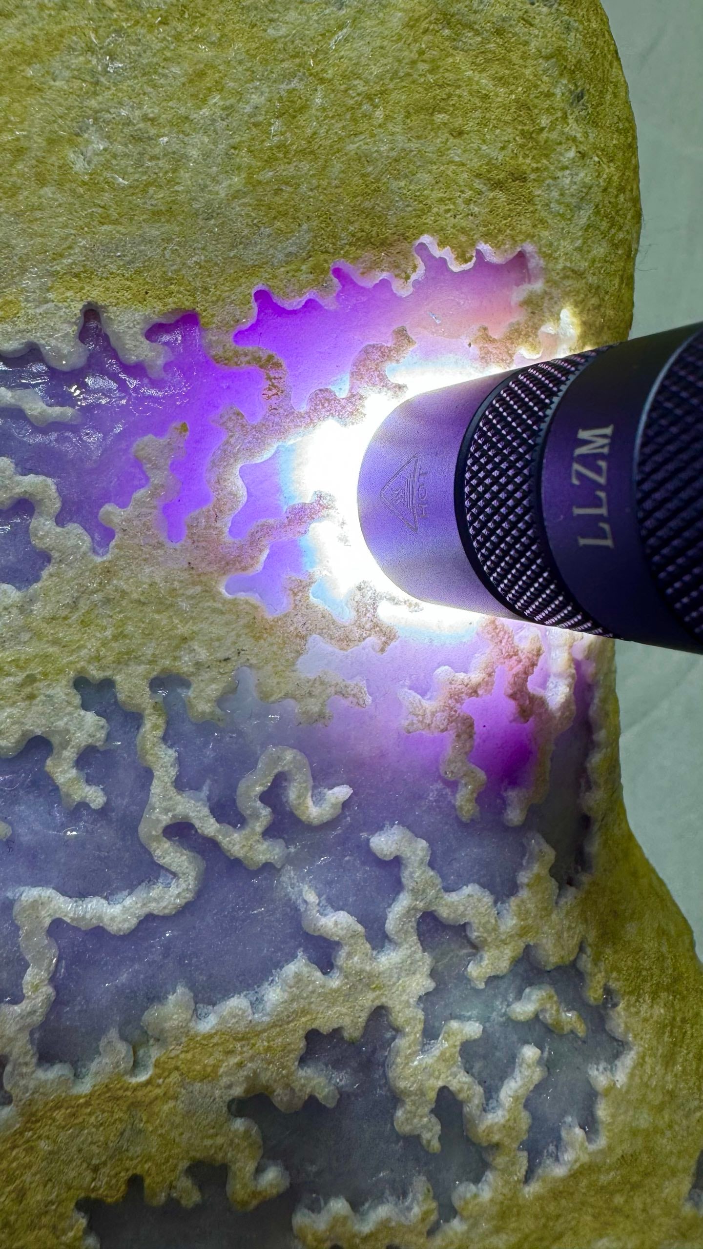 Violet Jadeite Rough Stone - 2