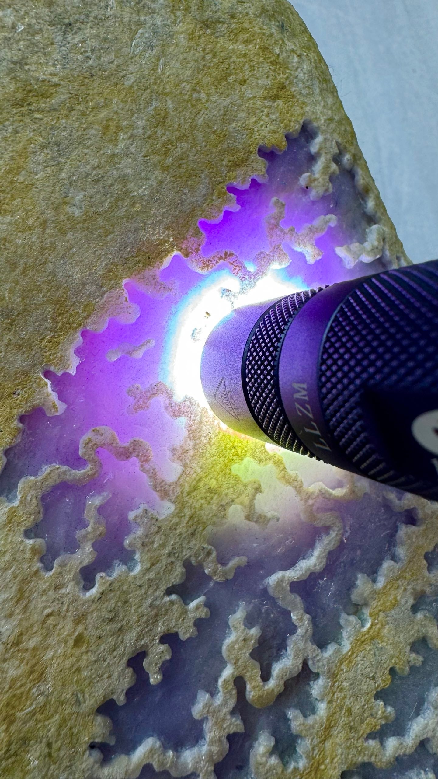 Violet Jadeite Rough Stone - 3