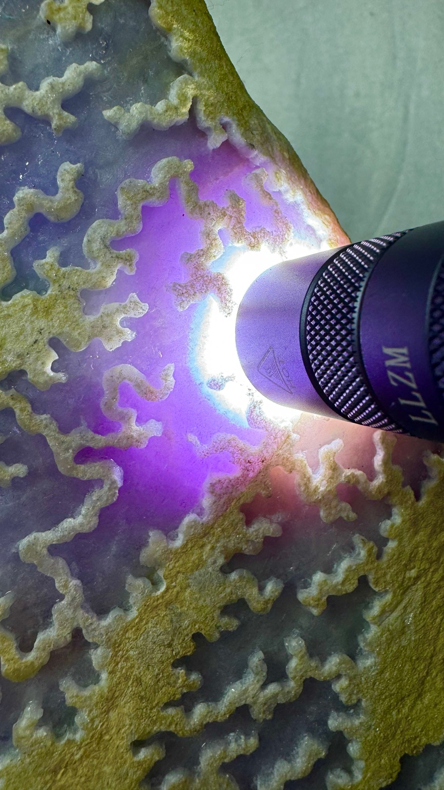 Violet Jadeite Rough Stone - 4