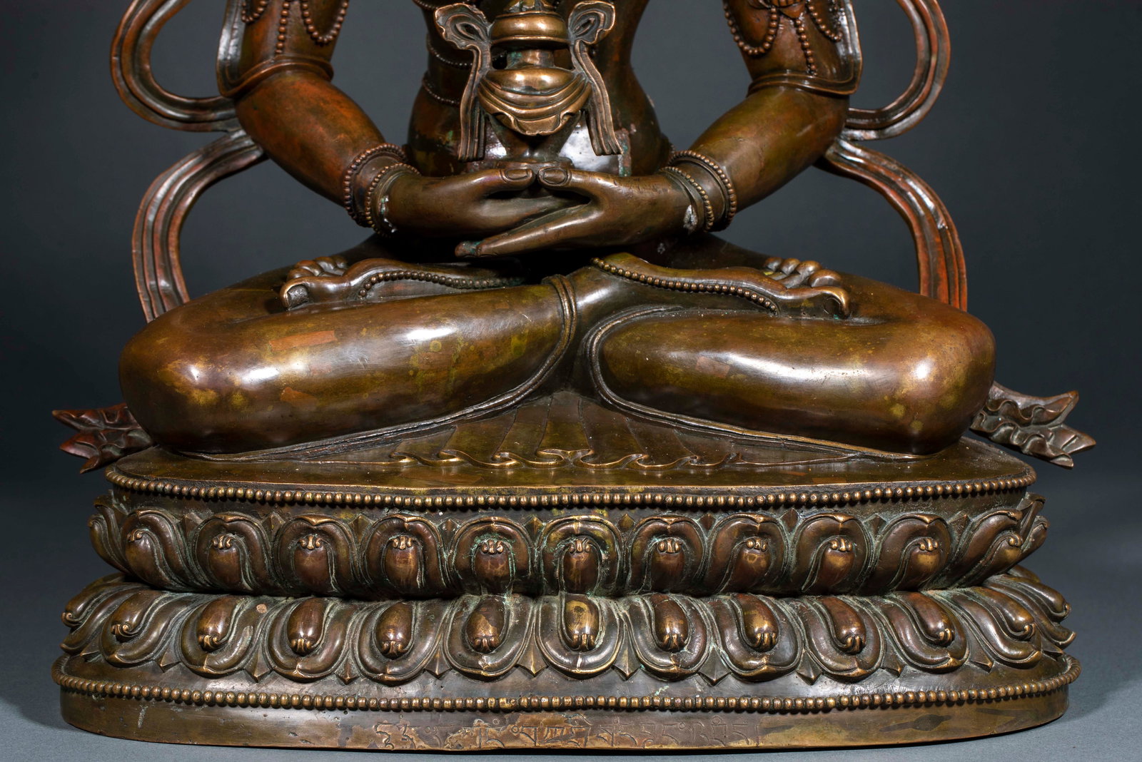 Alloy Copper Longevity Buddha Statue - 4