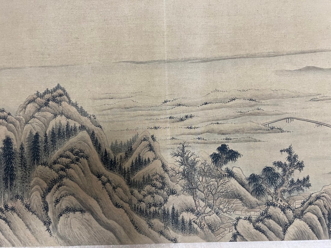 Landscape Long Scroll by Wang Hui - 6