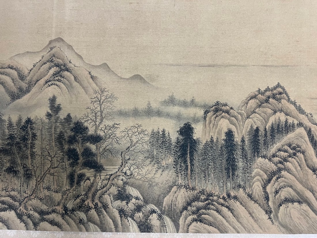 Landscape Long Scroll by Wang Hui - 7
