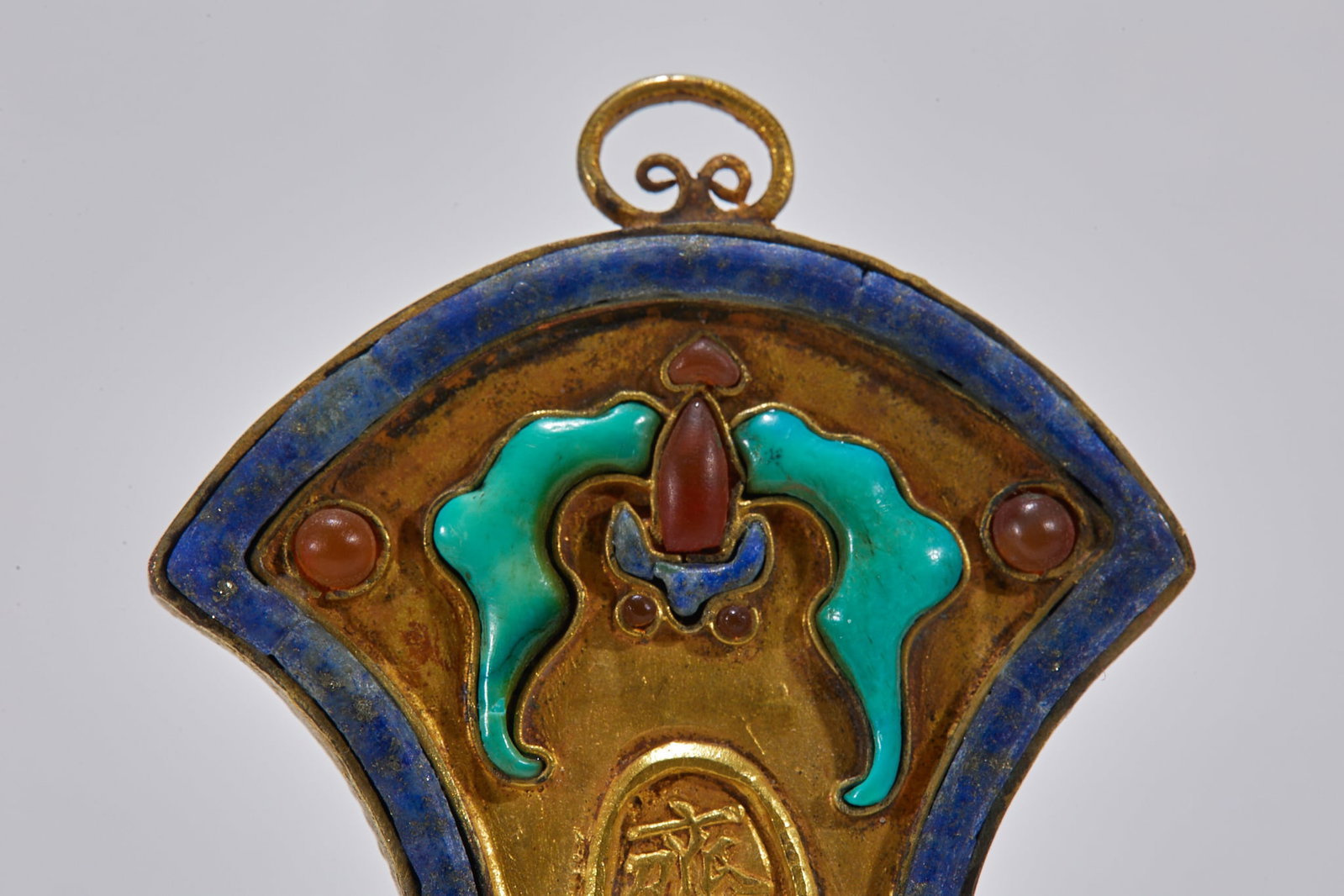Gilt Bronze Fasting Plaque - 2