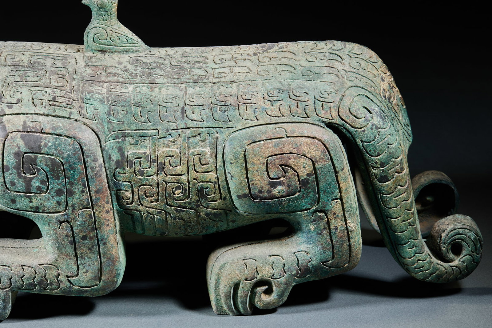 Bronze Auspicious Tiger Beast - 5