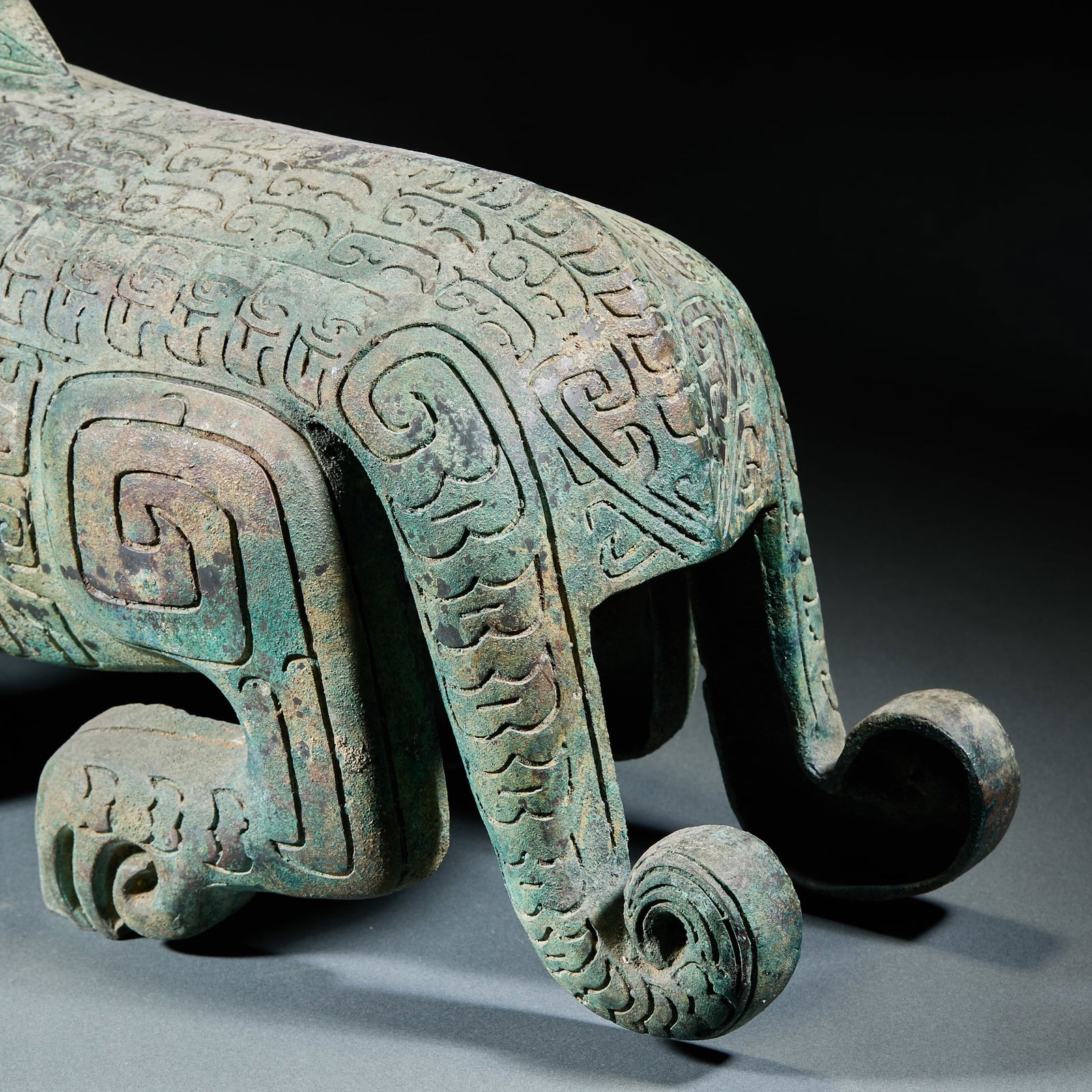 Bronze Auspicious Tiger Beast - 6