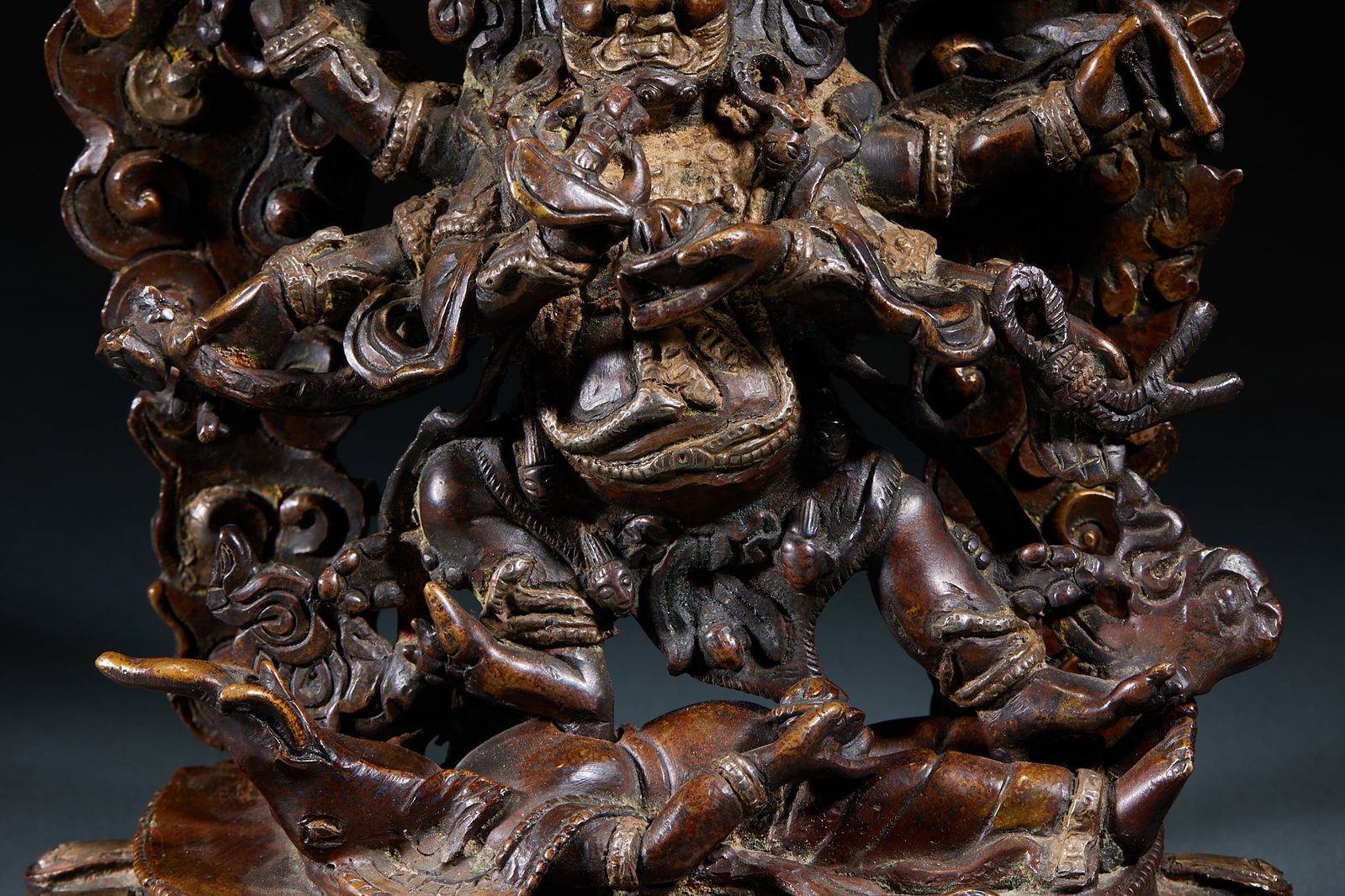 Bronze Mahakala Statue - 3
