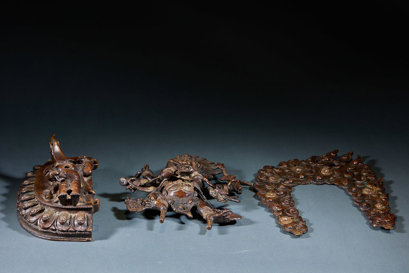 Bronze Mahakala Statue - 8