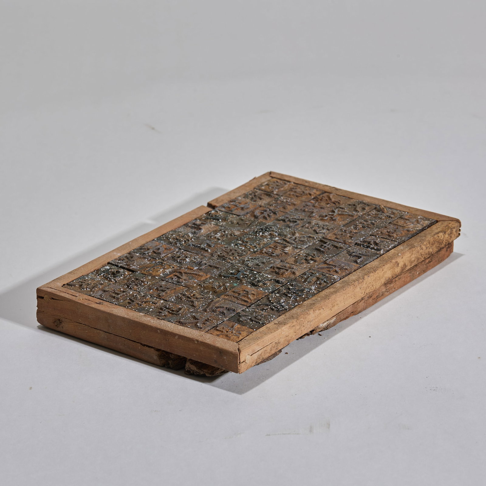 Movable Type Printing Module Set, 16 Boxes in One Case - 9