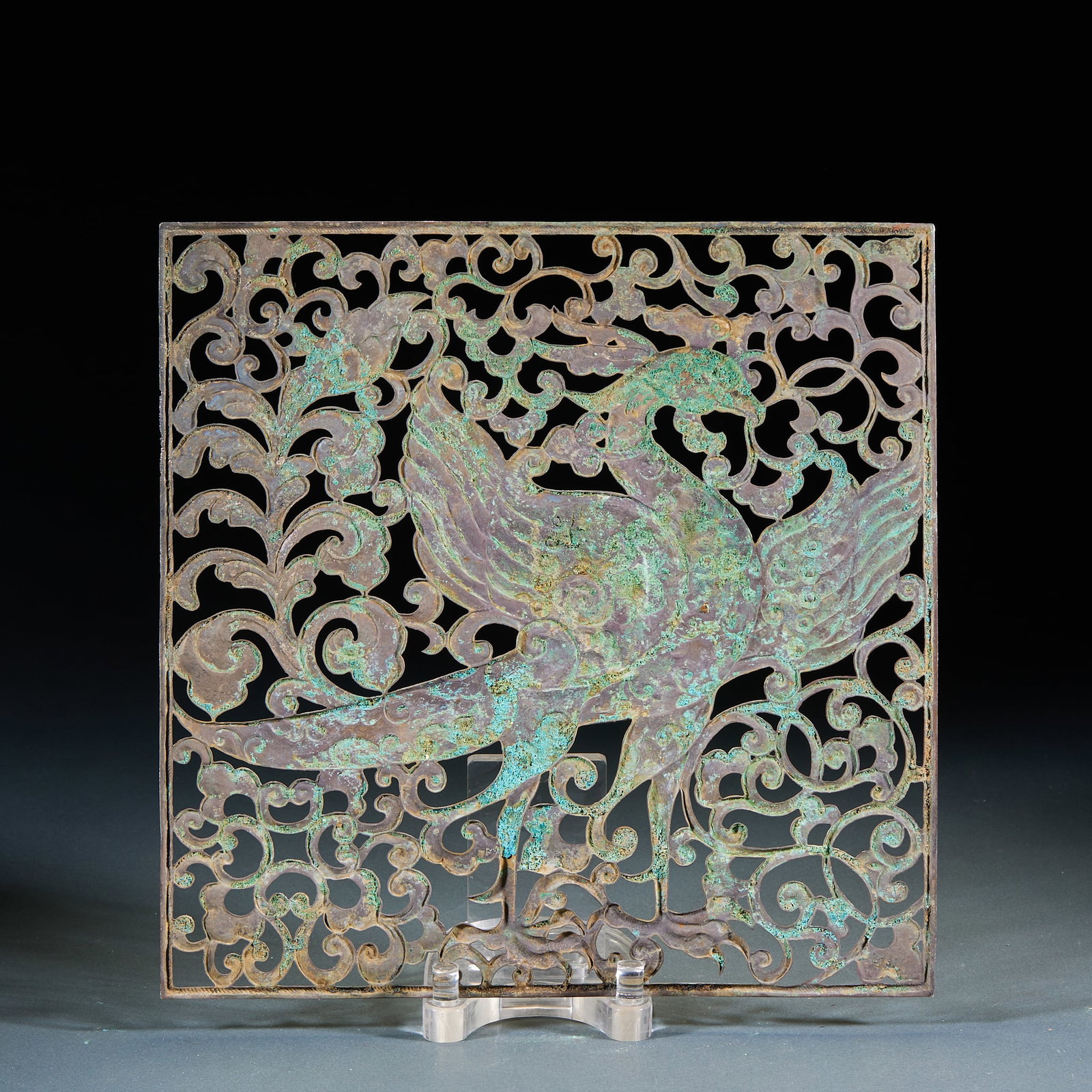 Tang Dynasty Gilt Silver Phoenix Pattern Set - 6