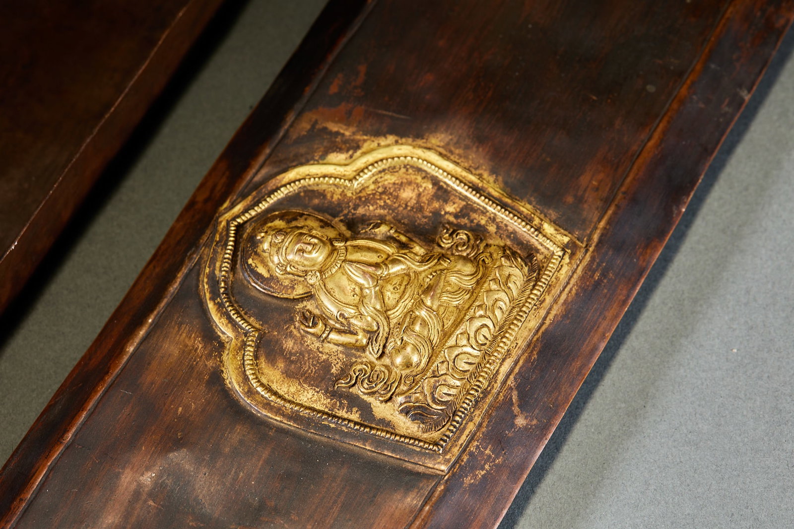 Gilt Bronze Buddhist Scriptures in Sanskrit Folder Binding - 5
