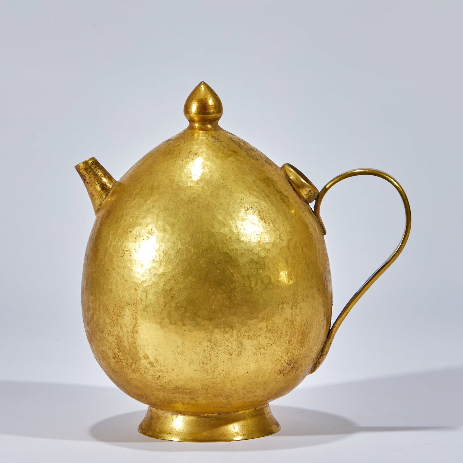 Gold Peach Shaped Teapot (1 of 10)