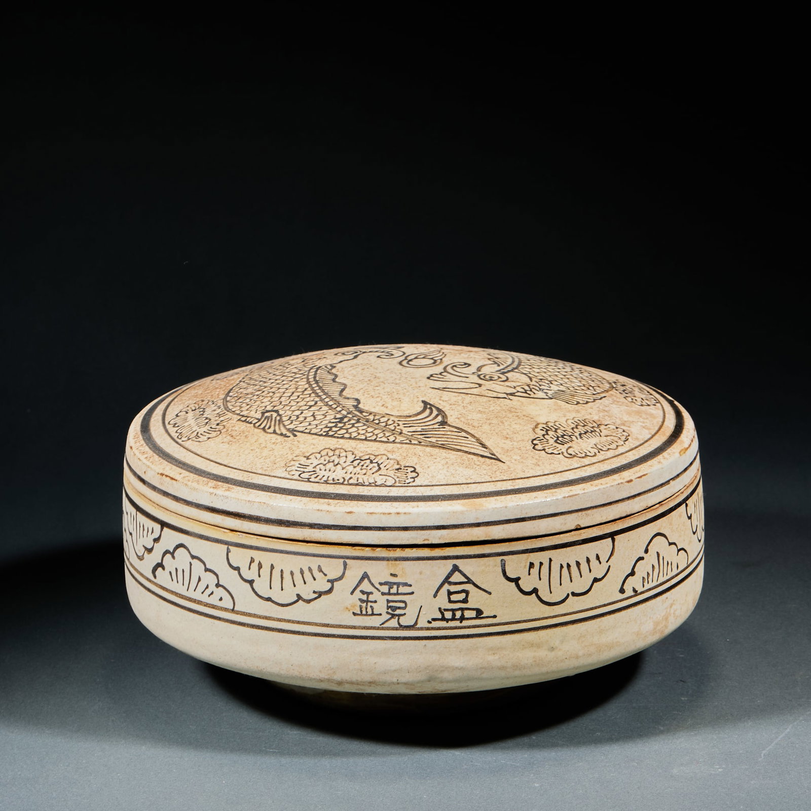 Flying Apsaras Bronze Mirror Box Set - 3