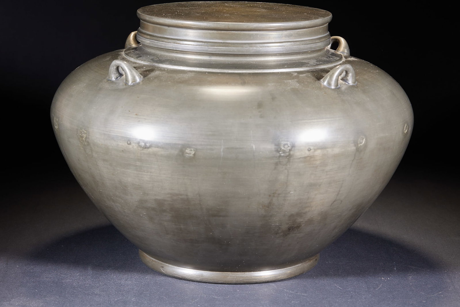 Large Tin Tea Caddy - 3