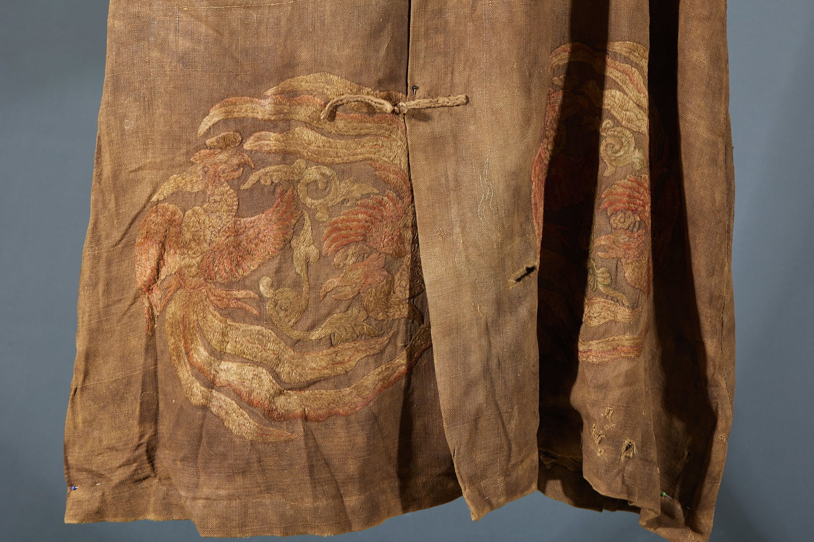 Embroidered Phoenix Robe - 6