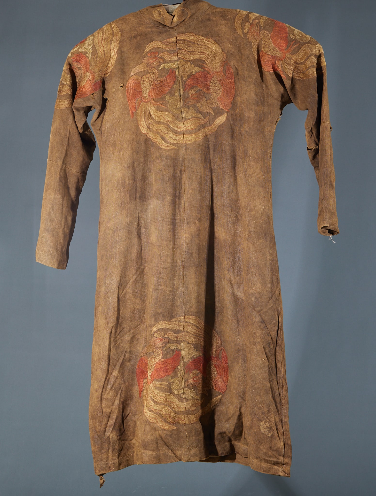 Embroidered Phoenix Robe - 7