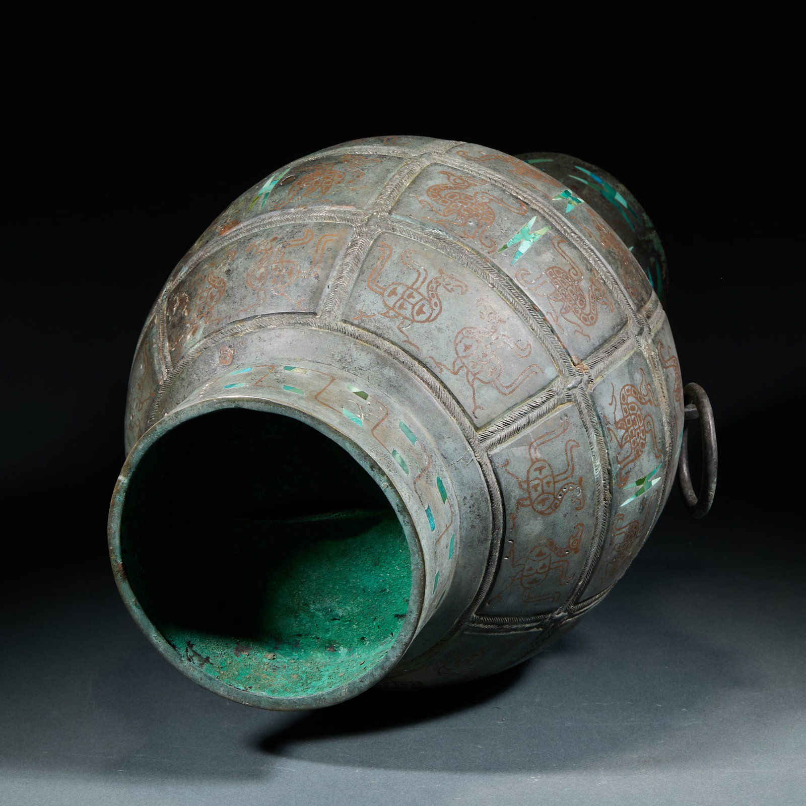 Pre-Ming Bronze Cover Jar - 10