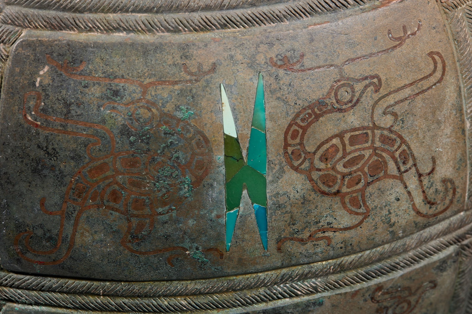 Pre-Ming Bronze Cover Jar - 4