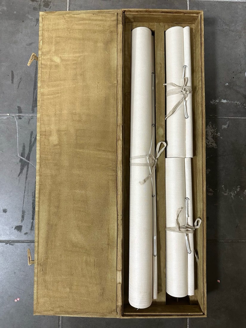 Qi Gong Landscape Central Scroll - 9