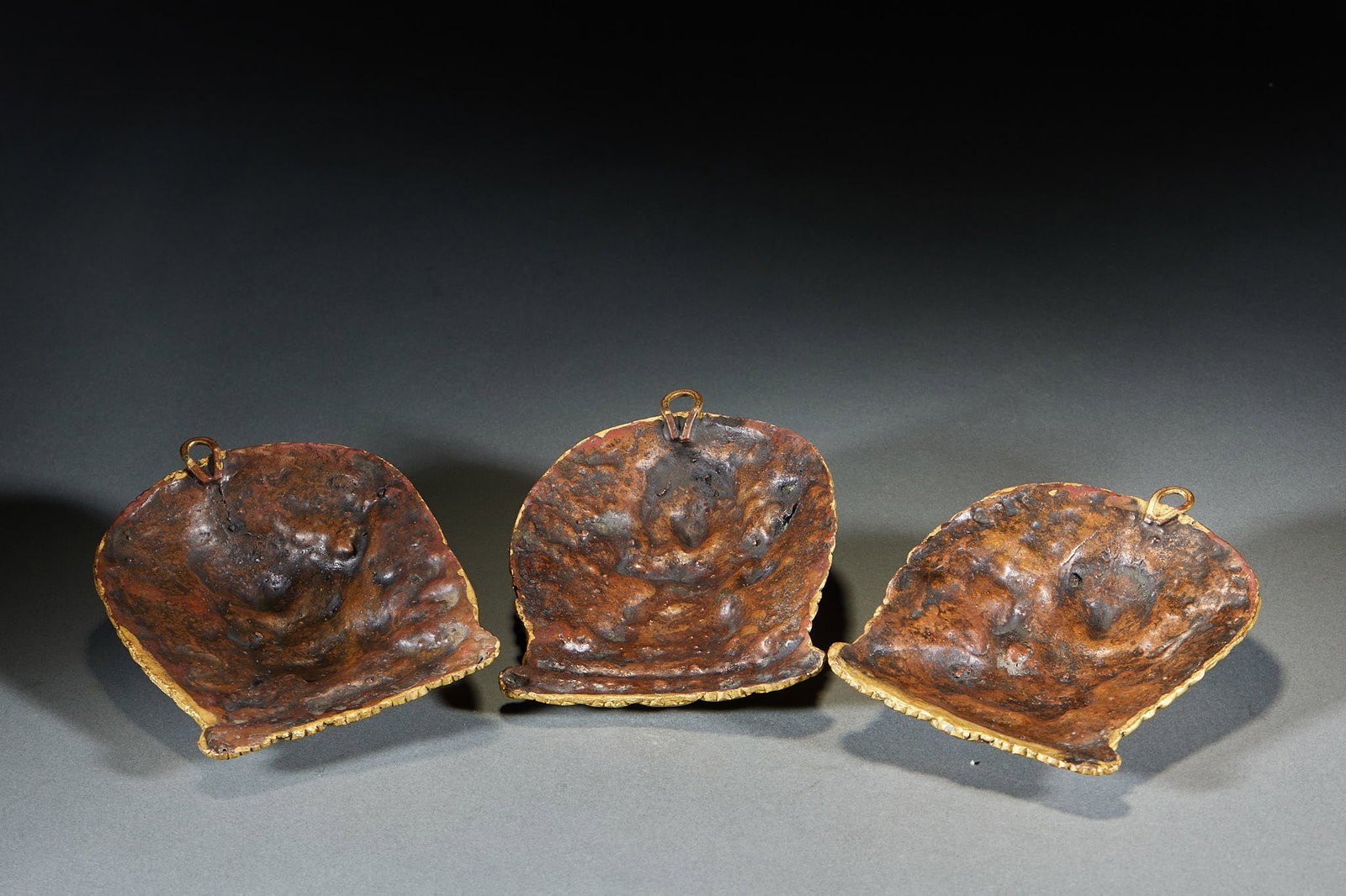 Gilt Bronze Dharma Protector Plaque Set - 11