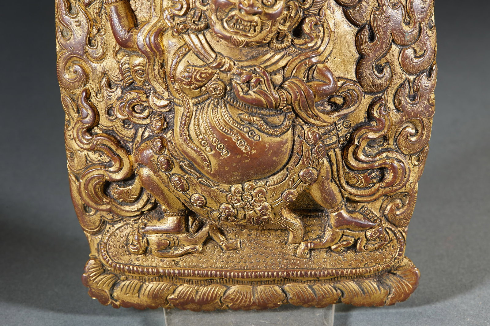 Gilt Bronze Dharma Protector Plaque Set - 4