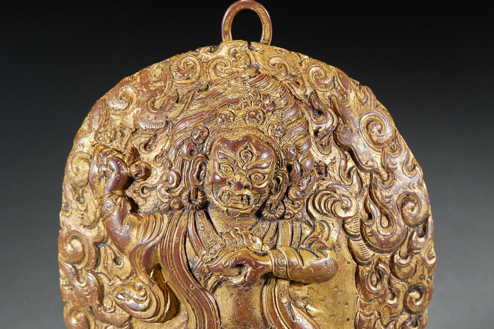 Gilt Bronze Dharma Protector Plaque Set - 6