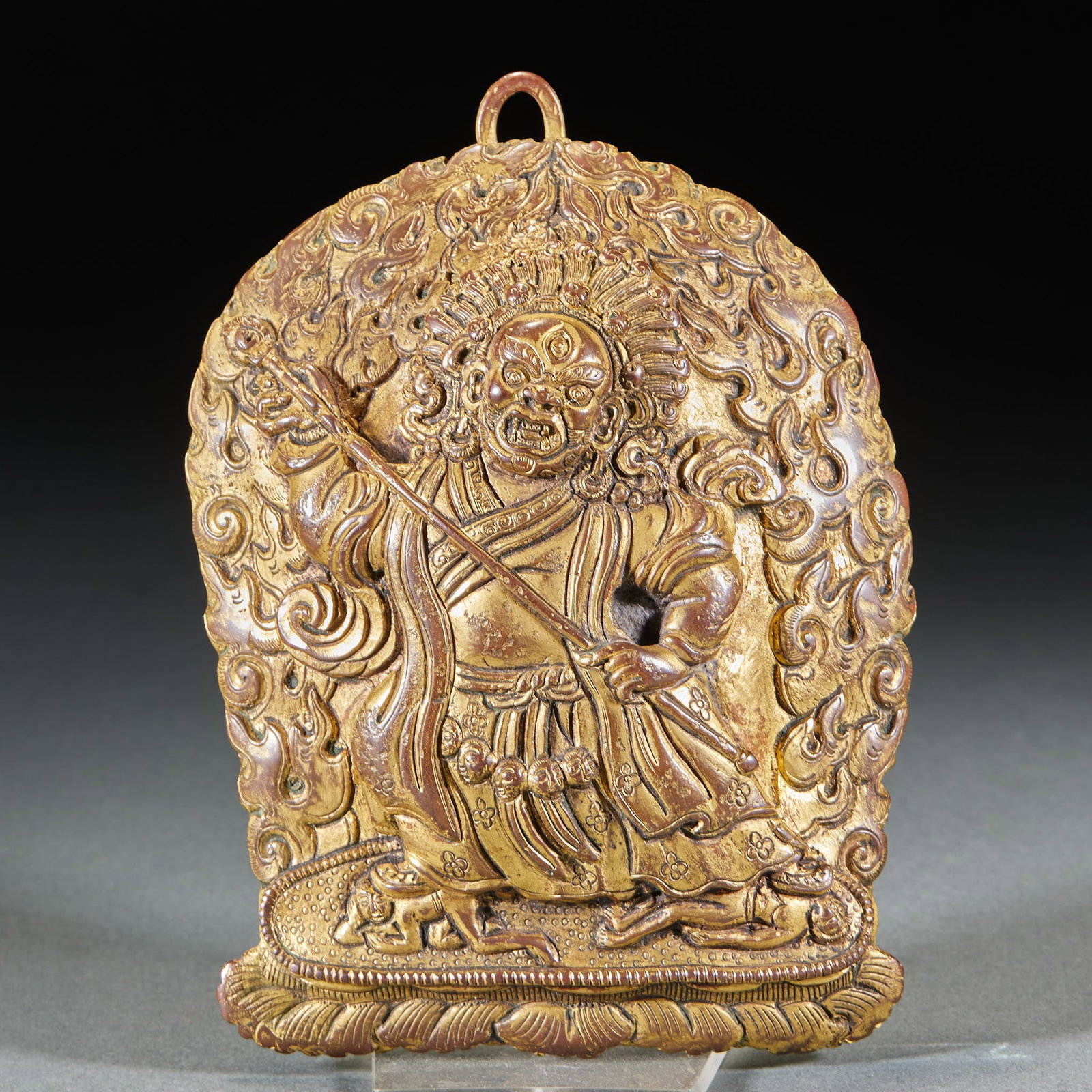 Gilt Bronze Dharma Protector Plaque Set - 8