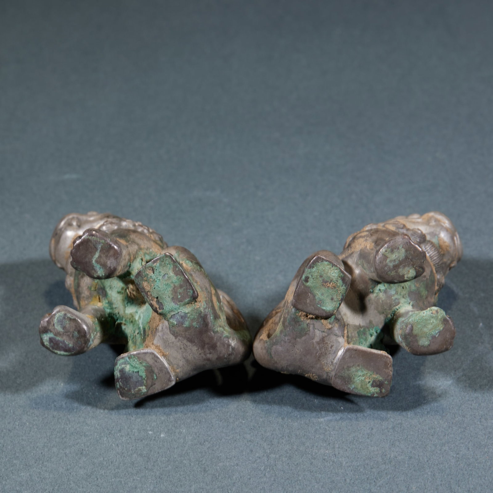Pure Silver Lions, A Pair - 5