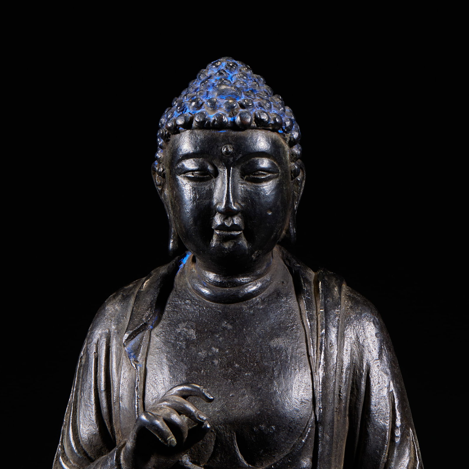 Bronze Seated Sakyamuni Statue - 2